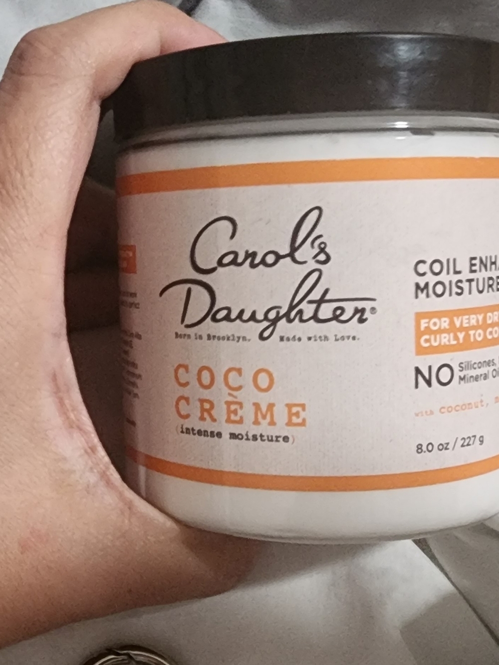Carol's Daughter Coco Crème Intense Moisture - White & Orange Jar